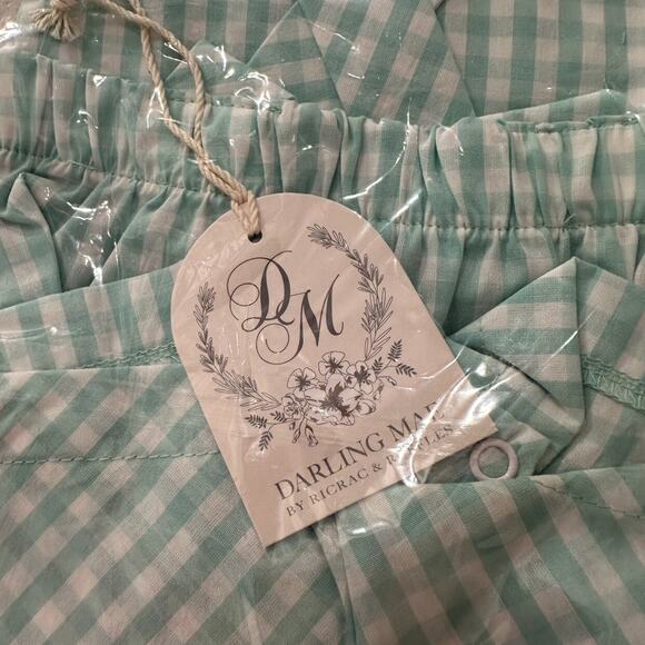 NWT Ricrac & Ruffles Lemon Meringue Jon-Jon Romper - Picture 3 of 4